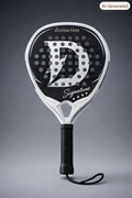 White 'signiture' padel Racket