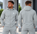 Soft Hooded Sports Jacket