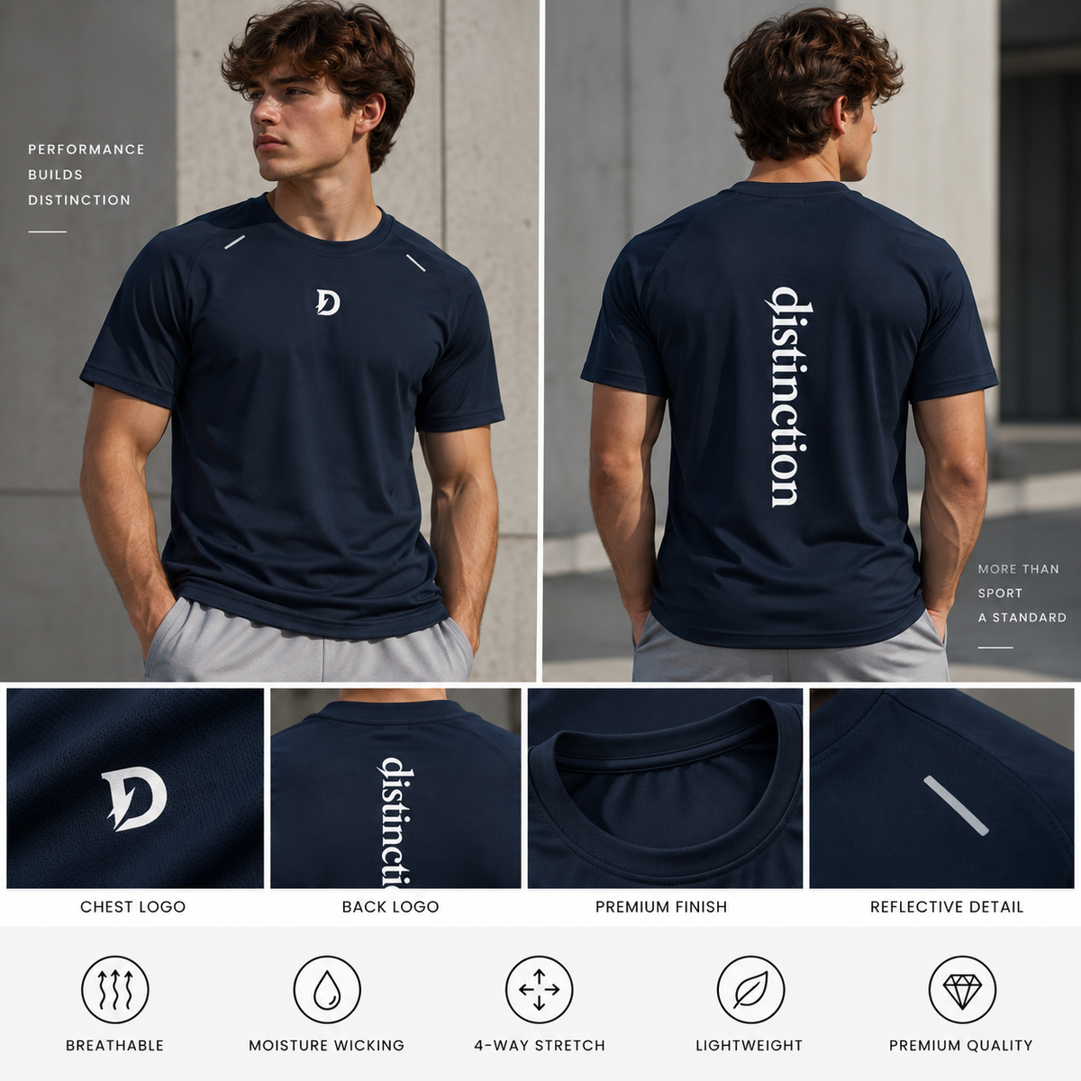 Men's Reflective T-Shirt