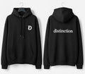 Distinction Organic Cotton Hoodie — Black