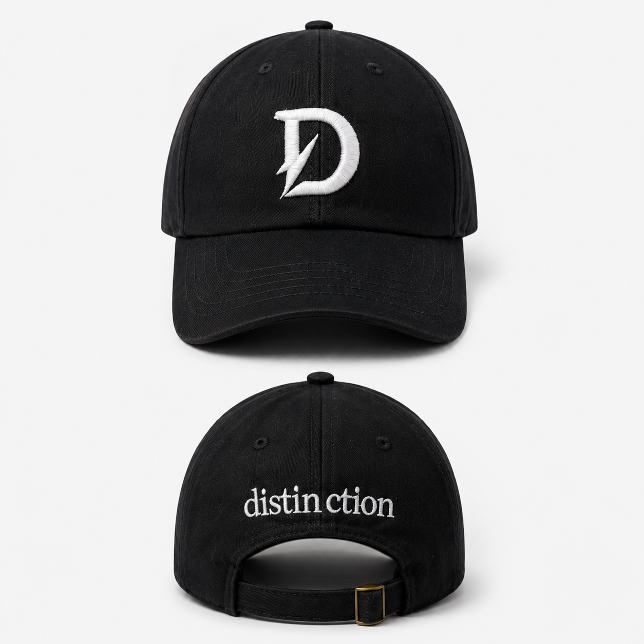 Distinction Signature Cap-Black